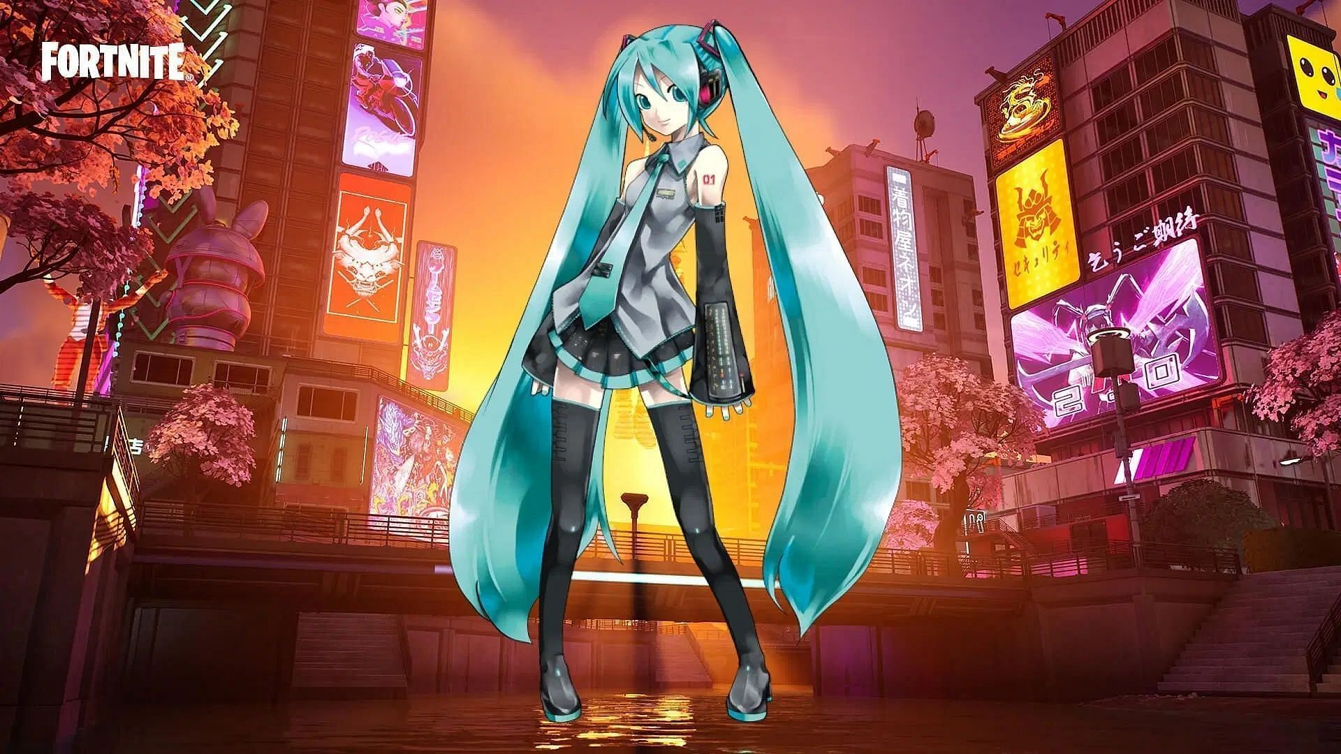 Знакомства Fortnite и Hatsune Miku разбудили официальный аккаунт