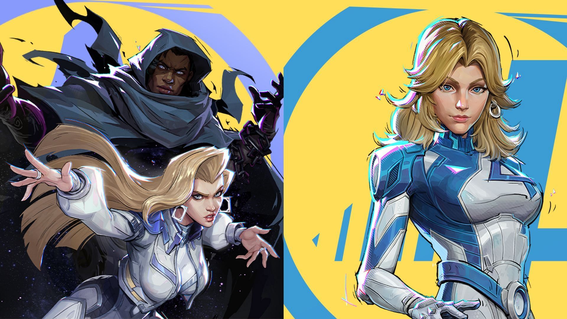 Сообщество Marvel Rivals обсуждает дизайн Invisible Woman и Dagger