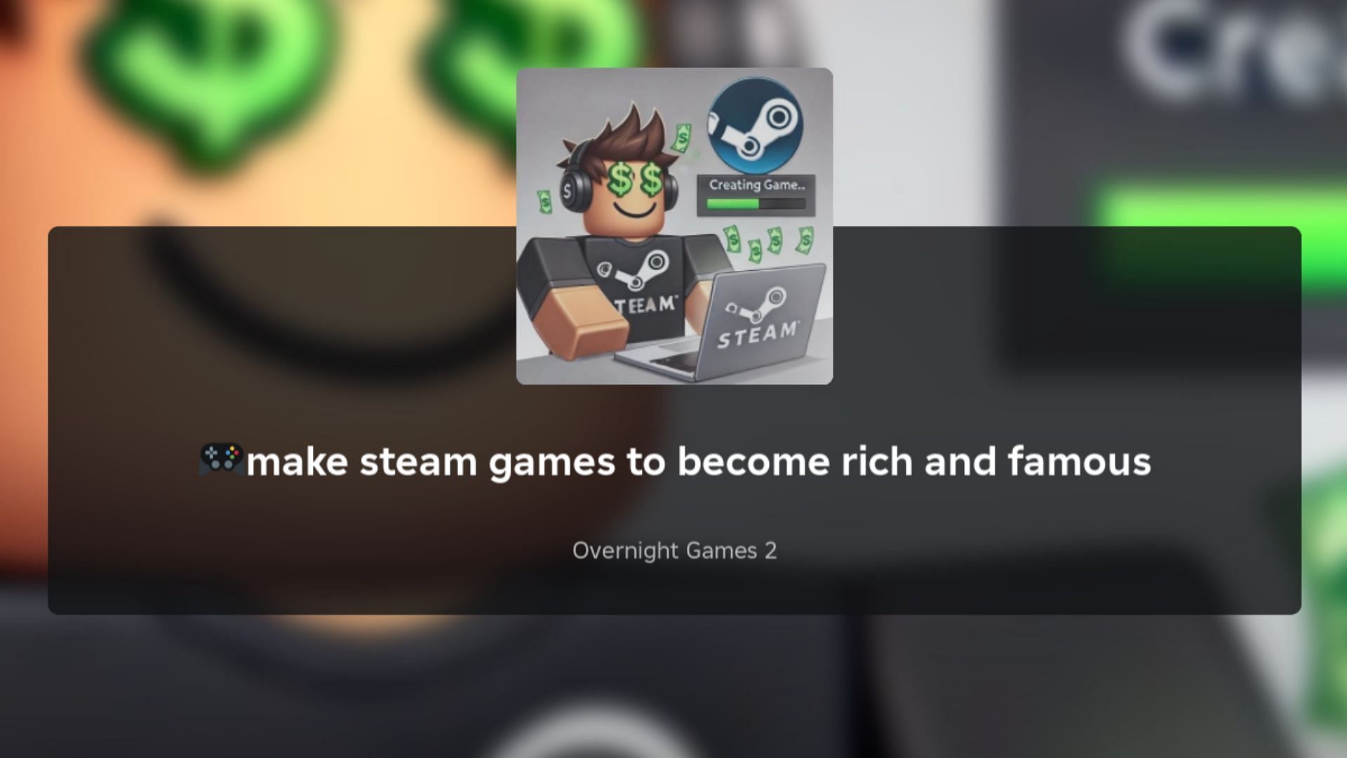 Коды Make Steam Games to Become Rich and Famous (январь 2025)