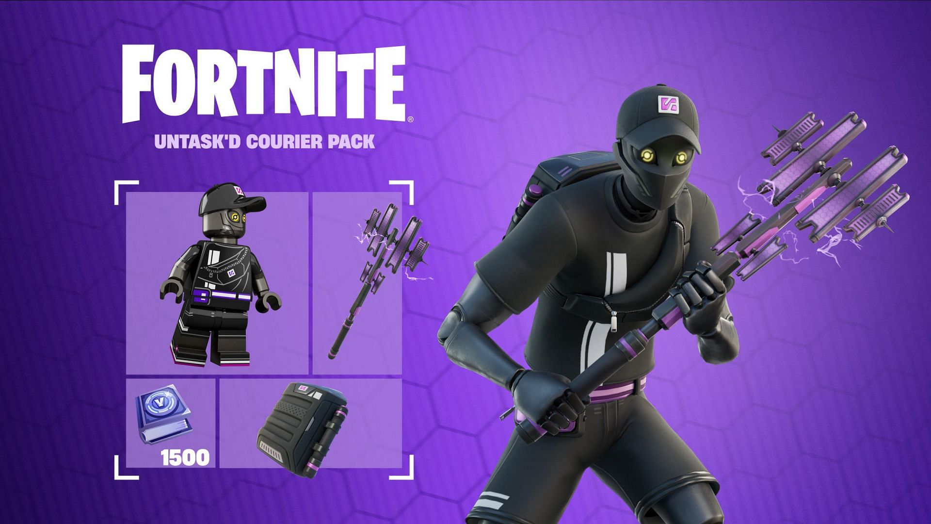 Вернётся пакет Untask’d Courier Pack в Fortnite Item Shop по информации утечки (7 января 2025 года)