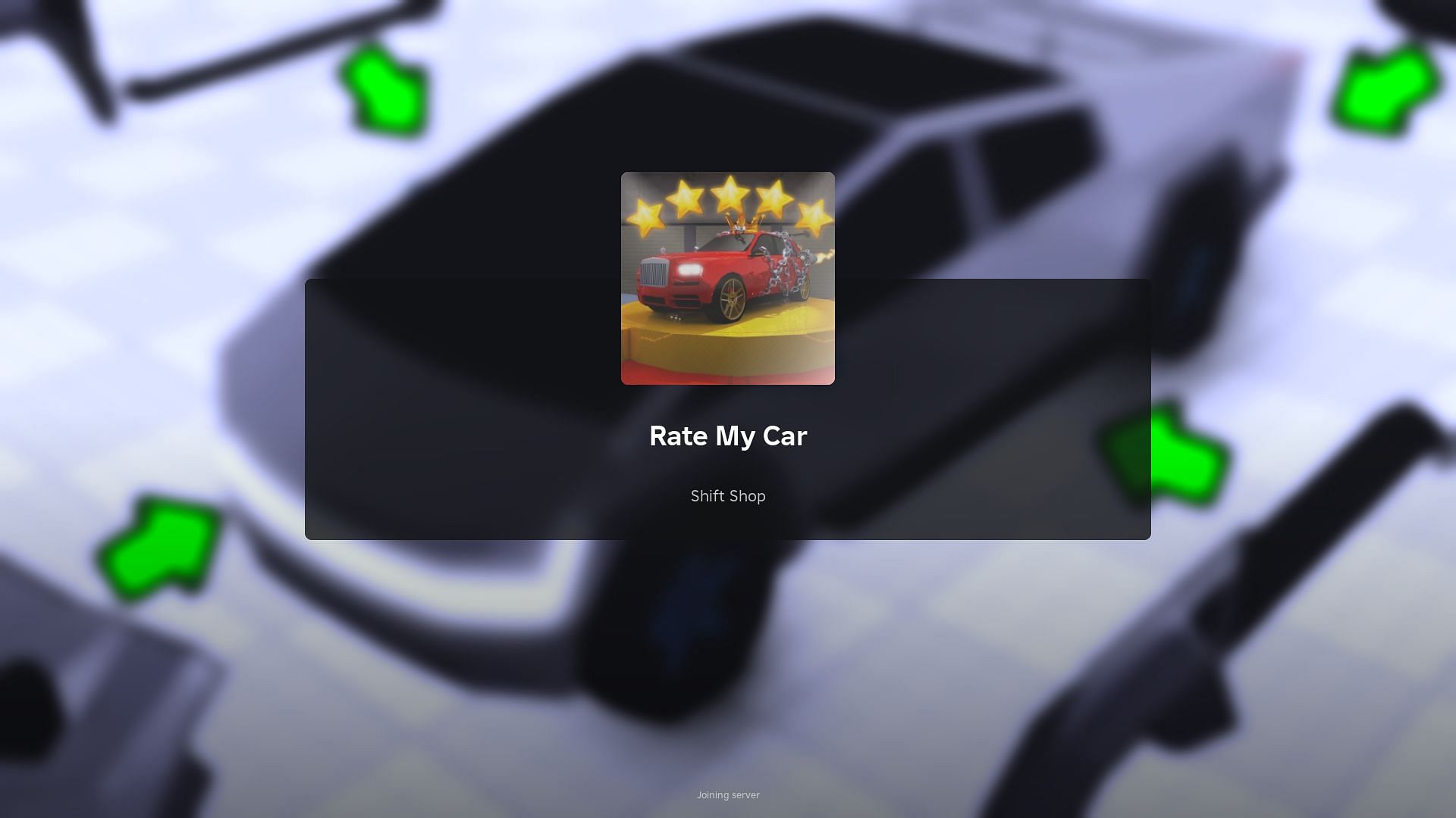 Как играть в Rate My Car