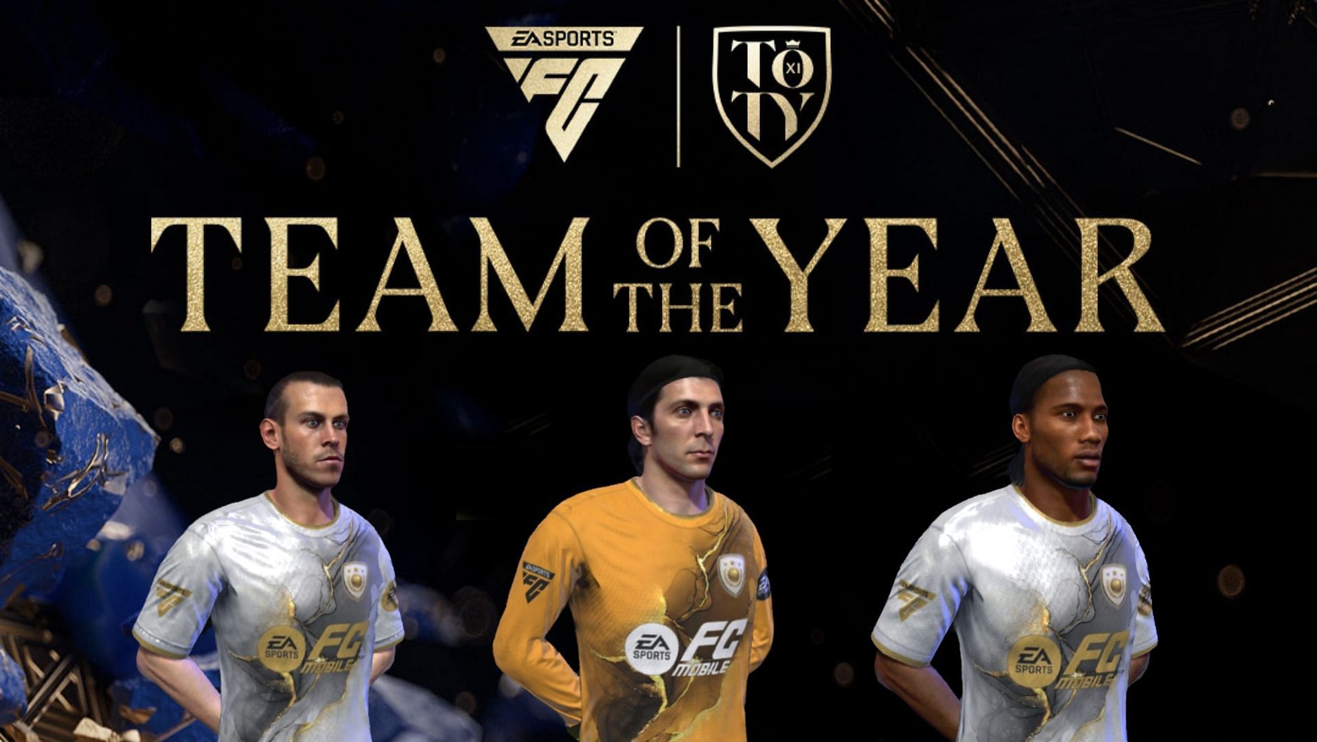 Утечка карт иконок недели 3 EA FC Mobile TOTY: легенды Буффона, Бэйла, Дрогба и другие могут появиться