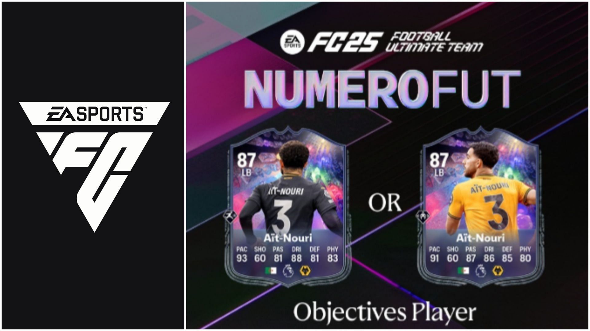 Как разблокировать предметы EA FC 25 Ait-Nouri NumeroFUT бесплатно в Ultimate Team