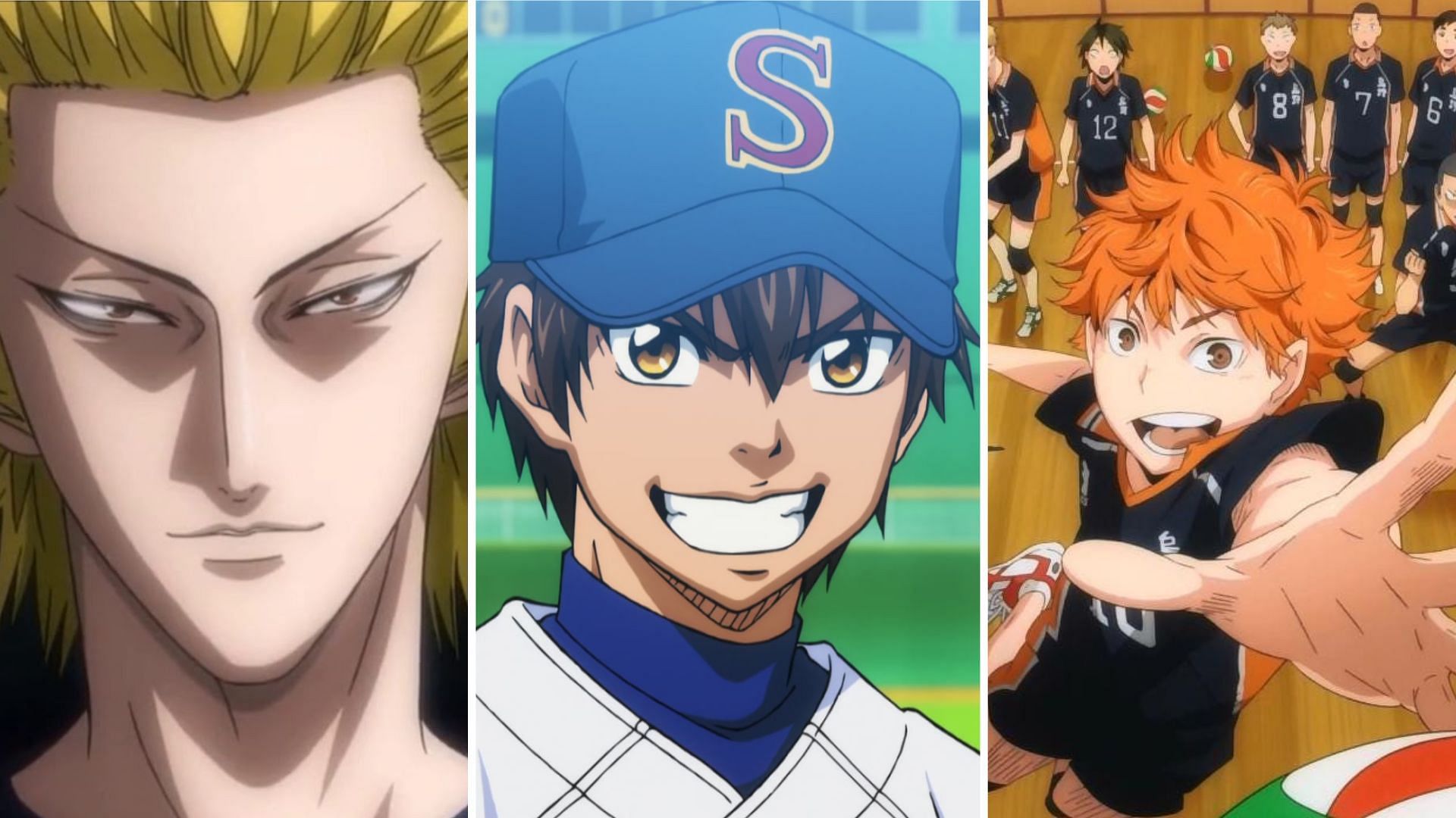 Лучшие спортивные аниме, похожие на Ace of Diamond