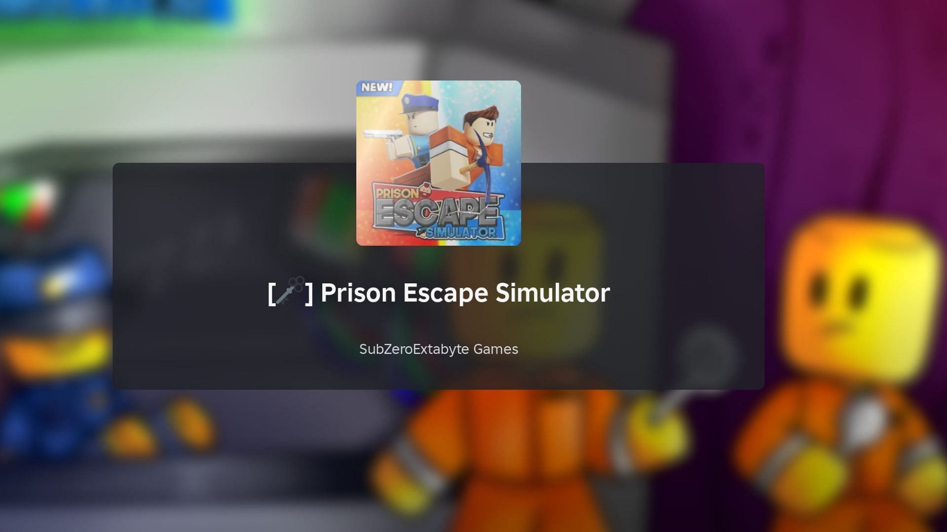 Примечание к переводу: сохранено оригинальное название игры

Коды Prison Escape Simulator (март 2025)