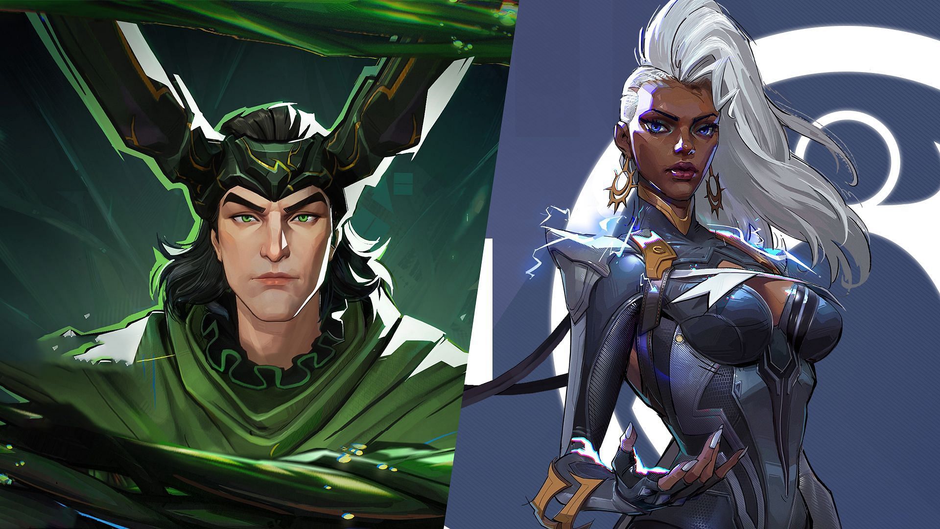 Новые скины для Storm и Loki в Marvel Rivals