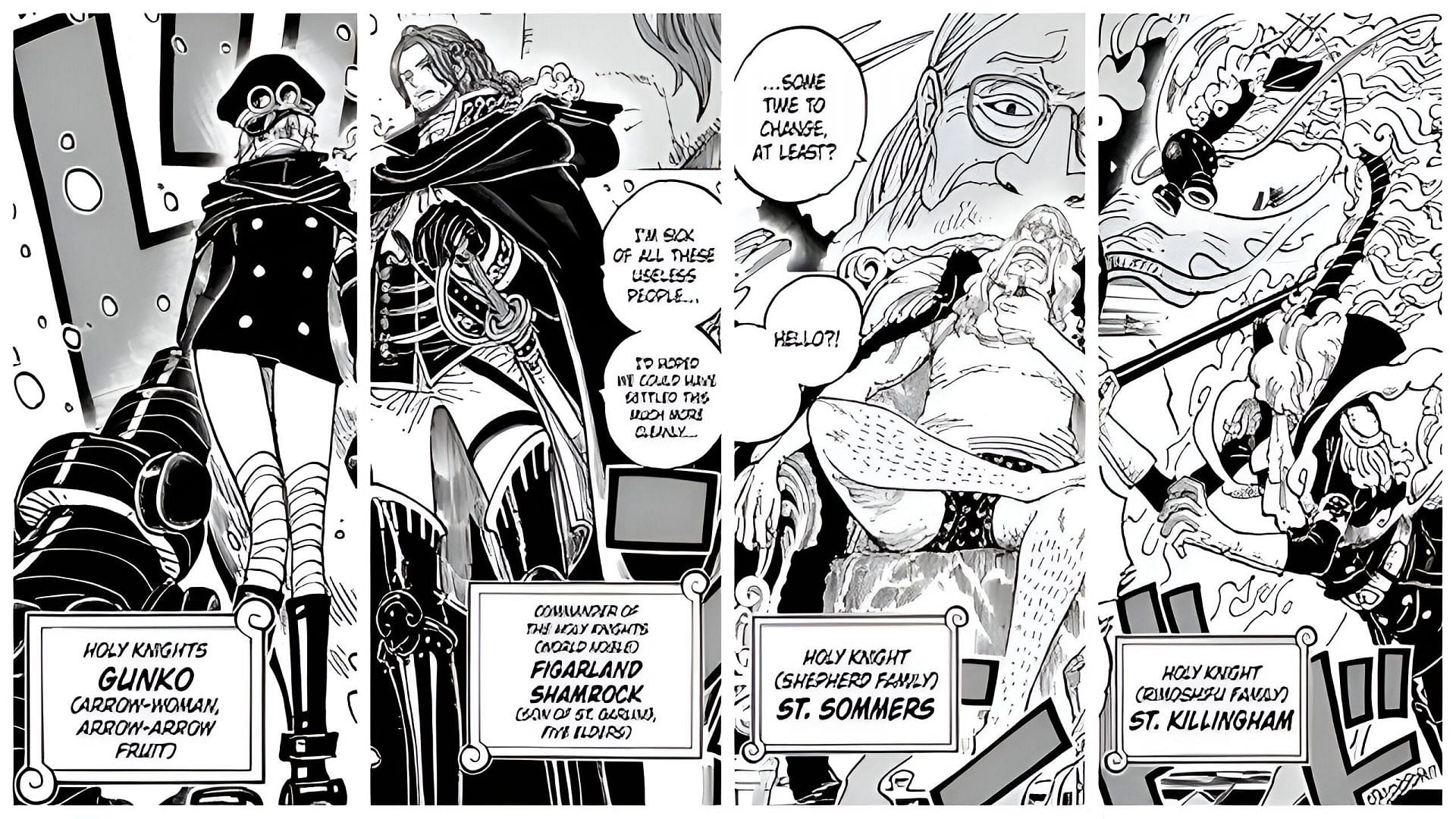 Один святой рыцарь может предать Всемирное правительство из One Piece (& это не Гунко)