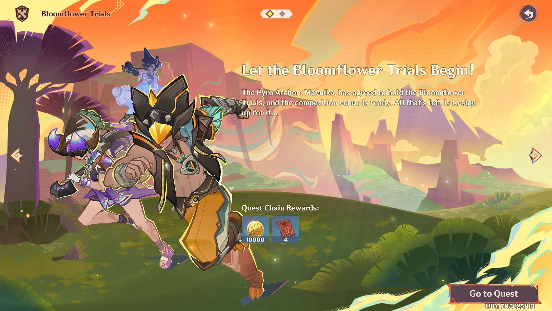 Руководство по испытаниям Bloomflower в Genshin Impact