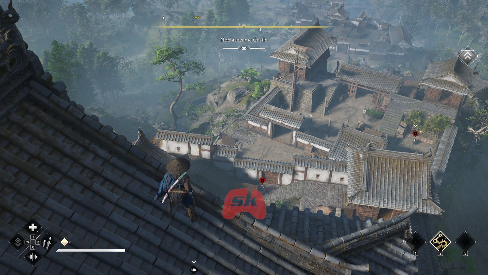 Где найти всех самураев Nochiseyama Castle в Assassin’s Creed Shadows (награды и многое другое)