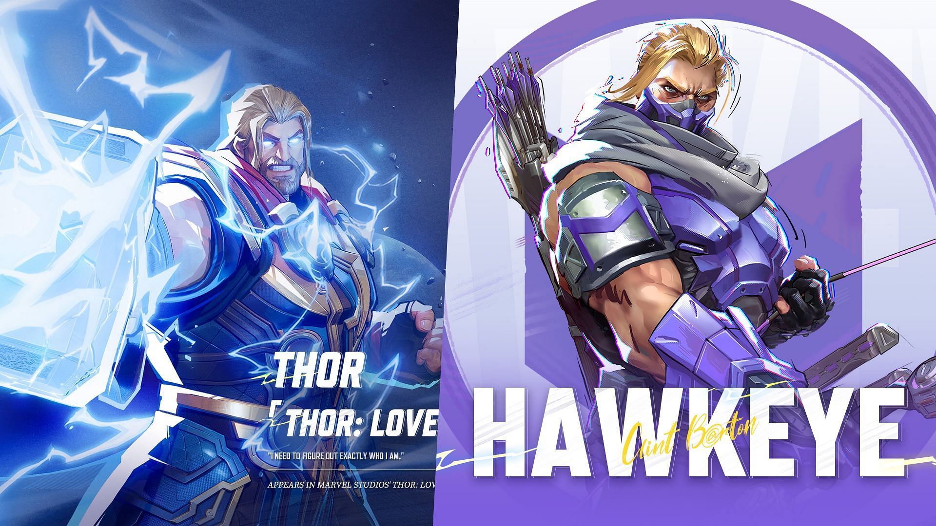 Thor и Hawkeye получают новые скины в Marvel Rivals, и они выглядят великолепно