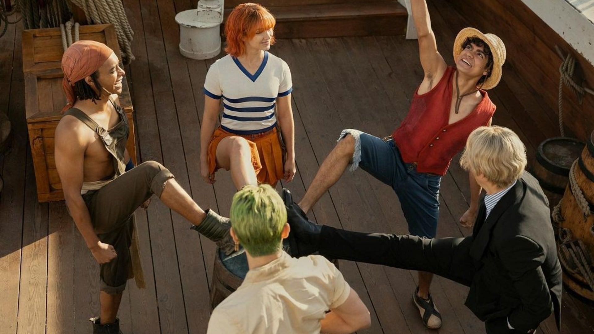 Ода получает эксклюзивный подарок в честь сотрудничества One Piece Live Action с LEGO