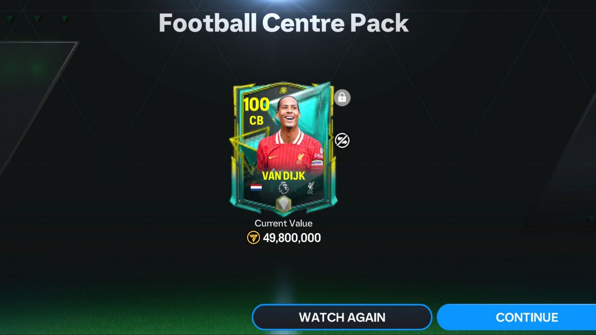 EA Sports объявляет о бесплатной карте Ван Дейка в EA FC Mobile после победы Ливерпуля в премьер-лиге.