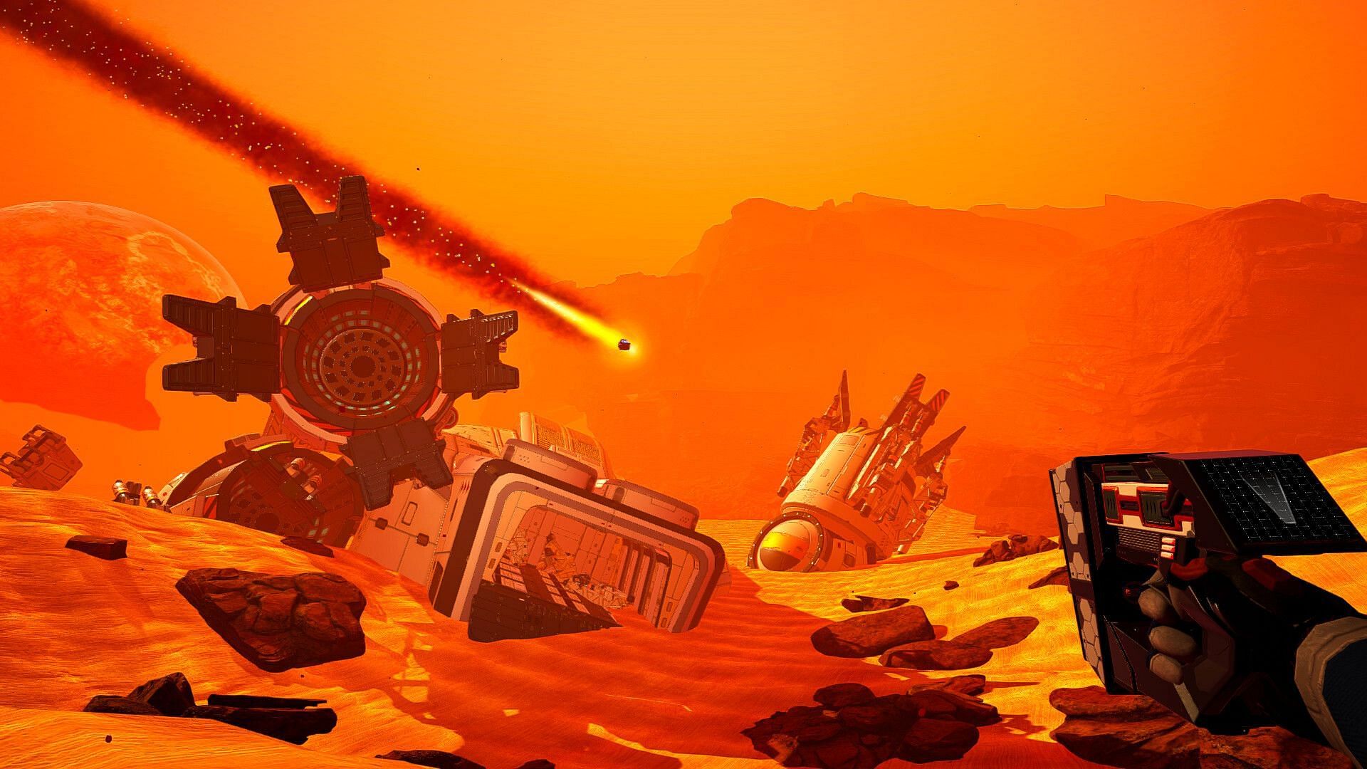 The Planet Crafter: Местоположение Урановых Пещер