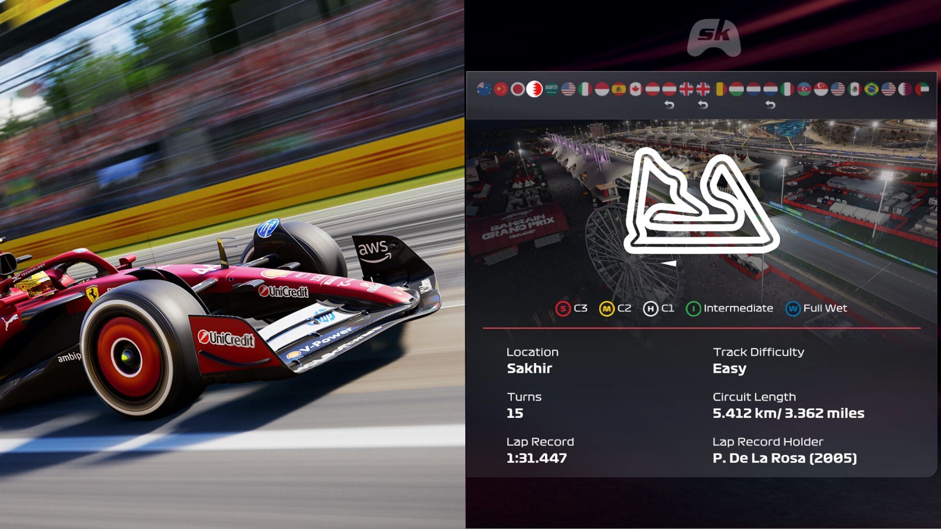 Лучший сетап для Bahrain International Circuit в F1 25 для Bahrain GP