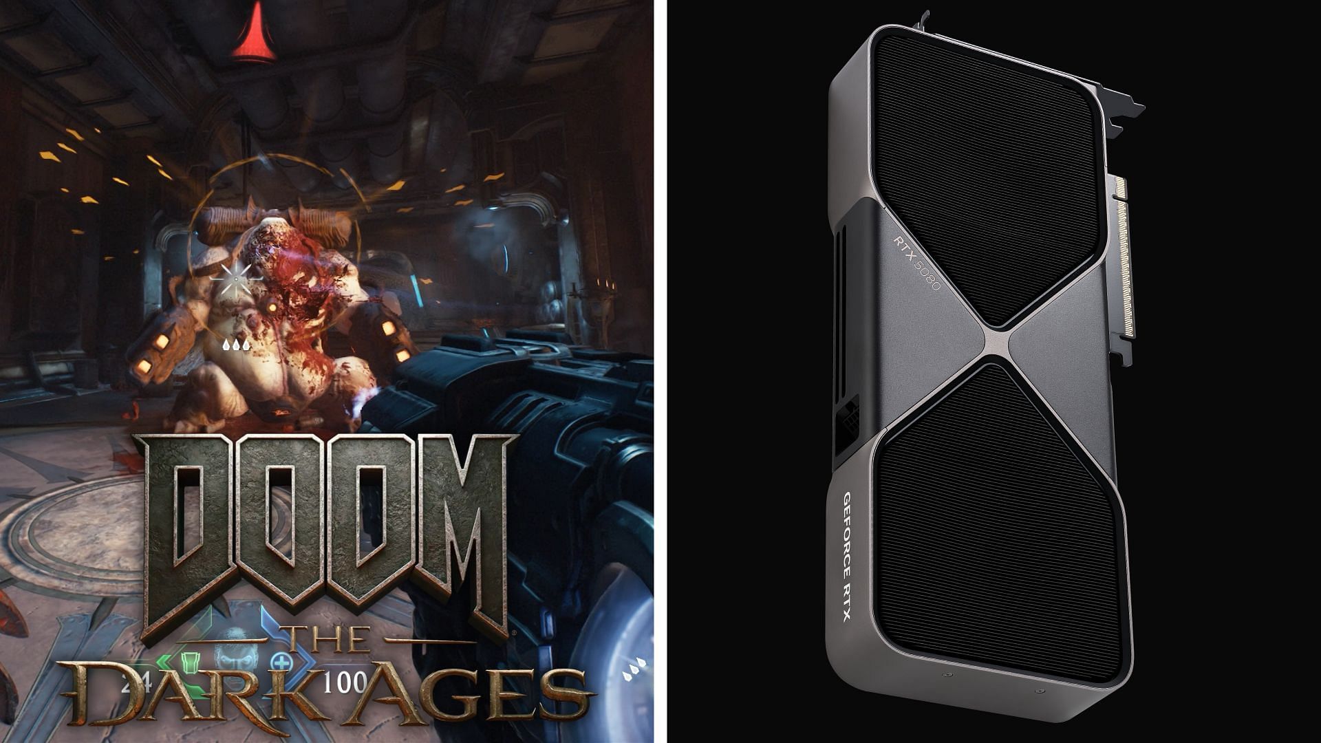 DOOM: The Dark Ages RTX 5080 GPU тесты производительности – обзор производительности 4K Ultra