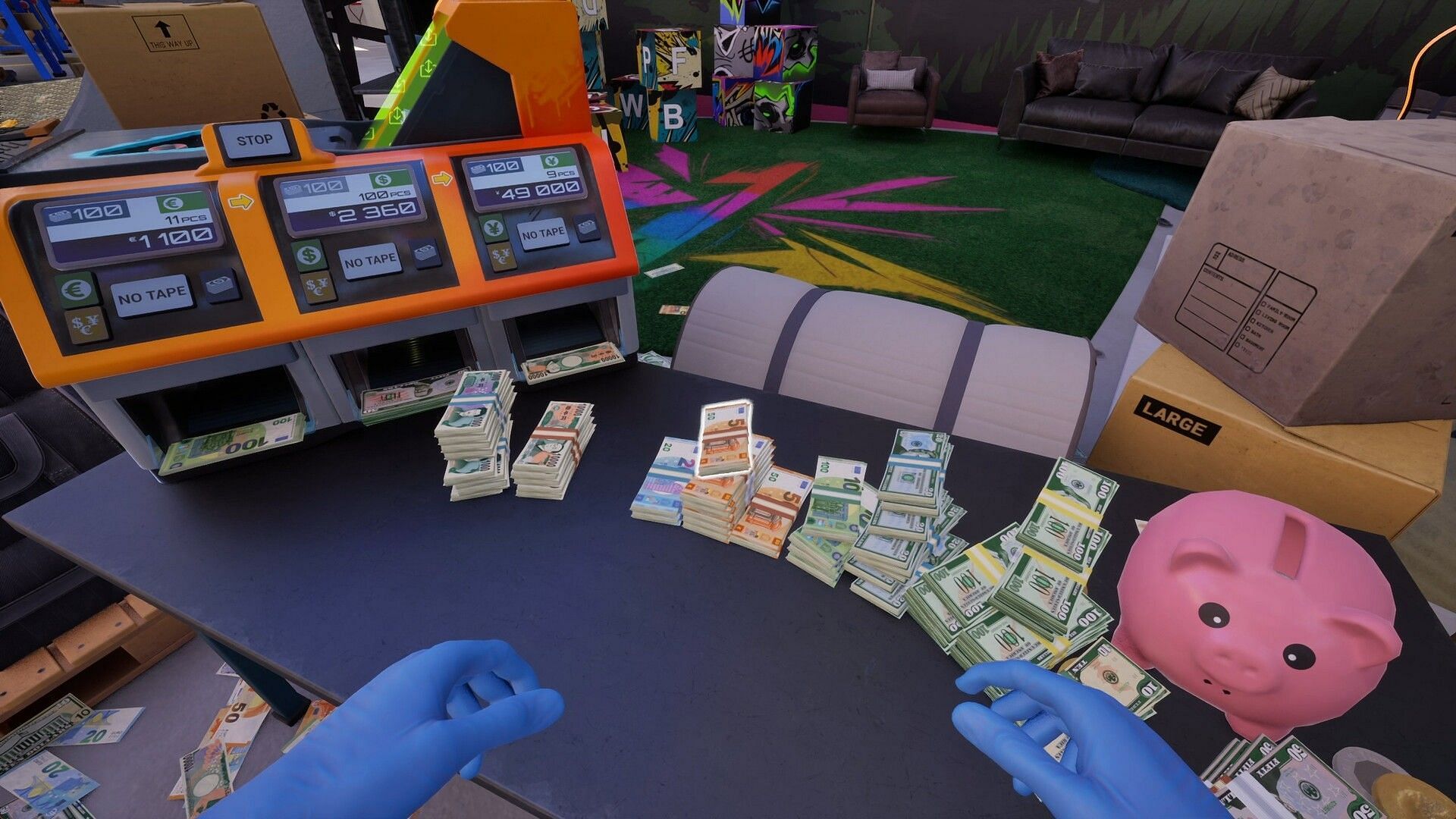 Как использовать Necklaces в Cash Cleaner Simulator