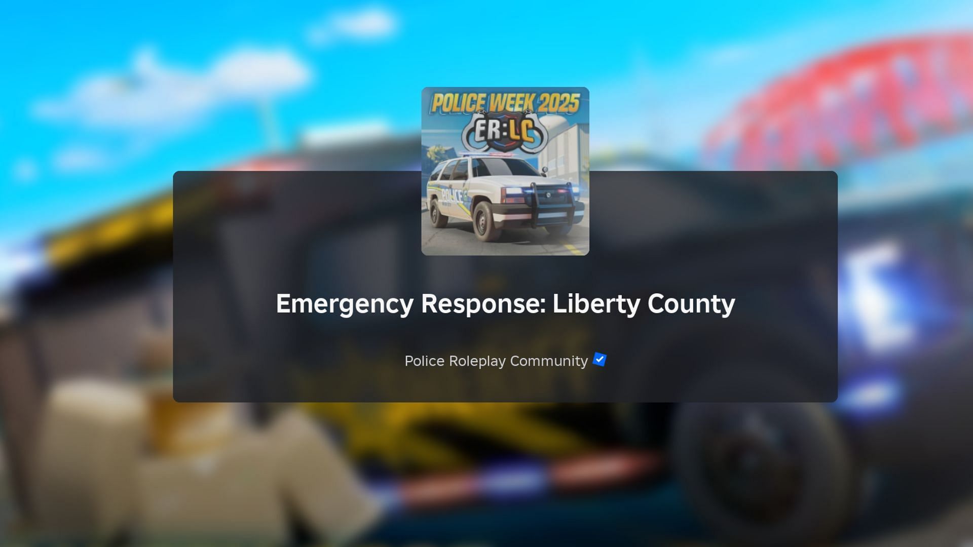 Emergency Response Liberty County: руководство по обновлению Police Week 2025 Update 2