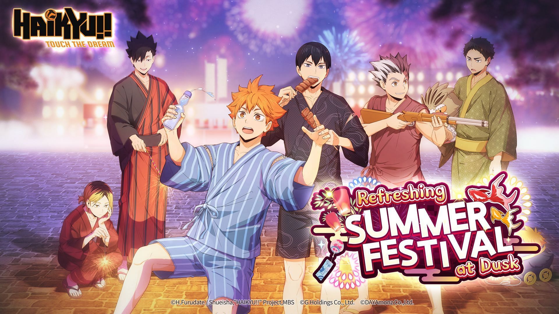 Haikyu!! TOUCH THE DREAM отмечает полугодовую годовщину с обновлением Summer и 100+ бесплатными призывами