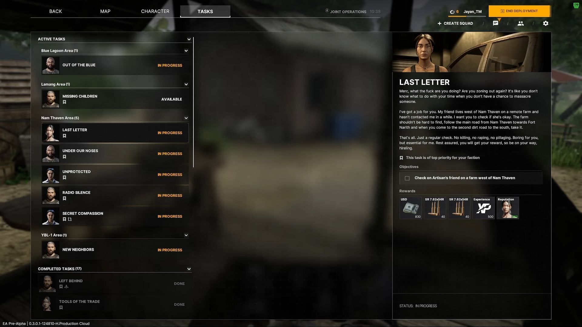 Как выполнить задание Last Letter в Gray Zone Warfare