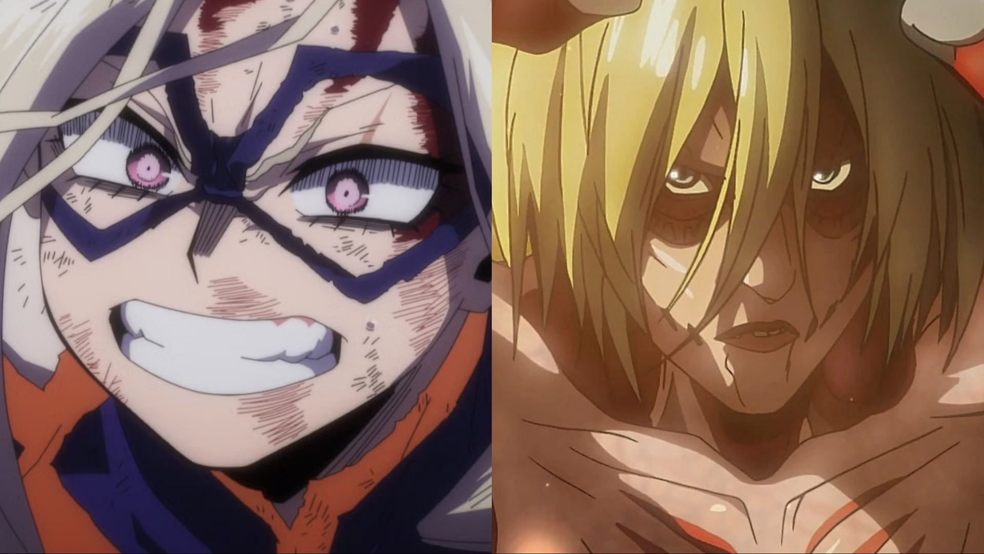 Гипотетическая битва между Mt. Lady из My Hero Academia и Female Titan из Attack on Titan может разжечь сцену