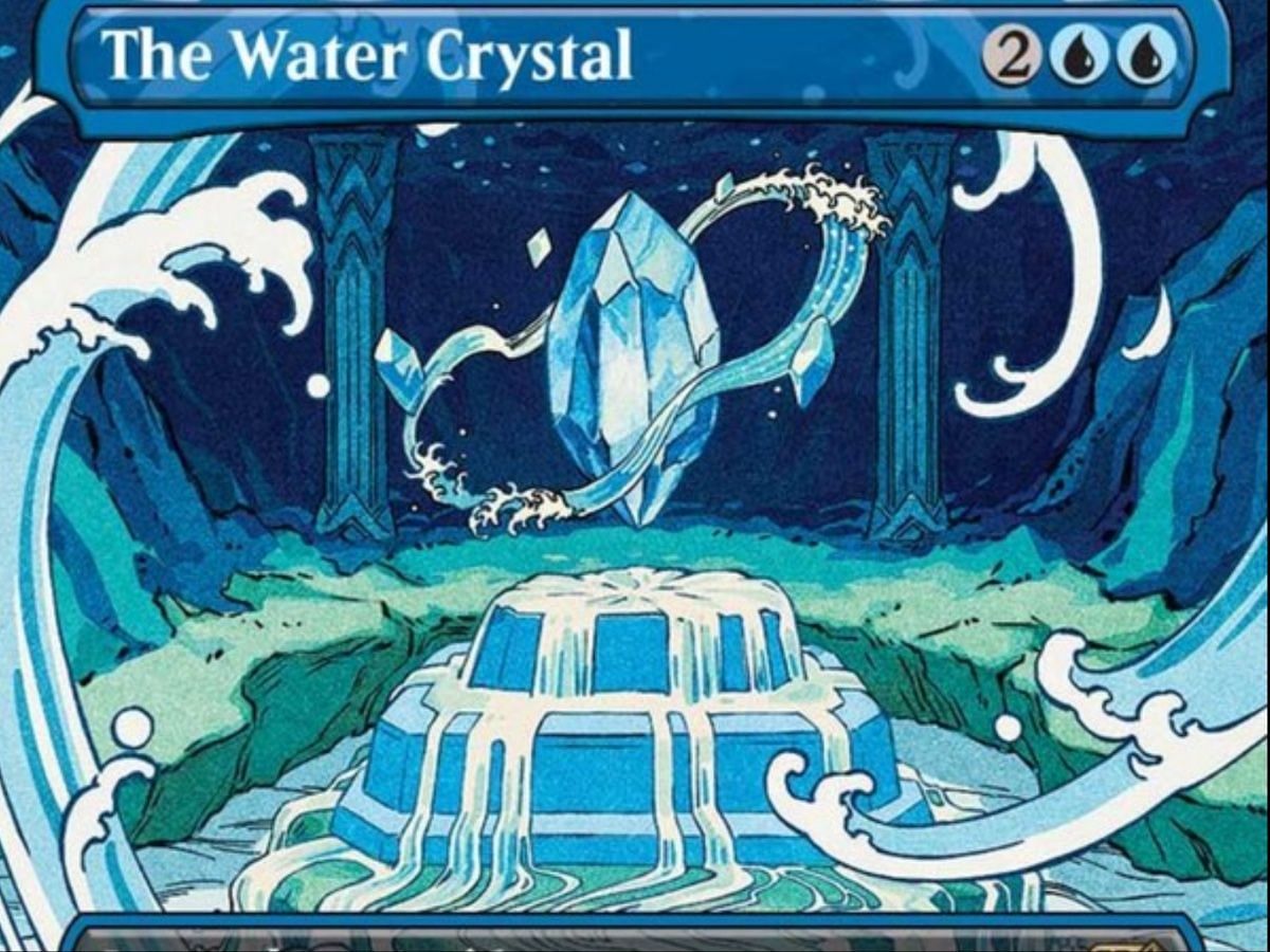 Карточка Water Crystal из MTG Final Fantasy создает чудовищные, чрезмерно мощные Mill-комбинации