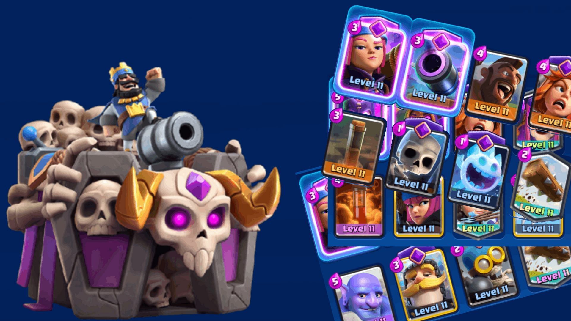 5 лучших колод для события Clash Royale Disturbed Graves