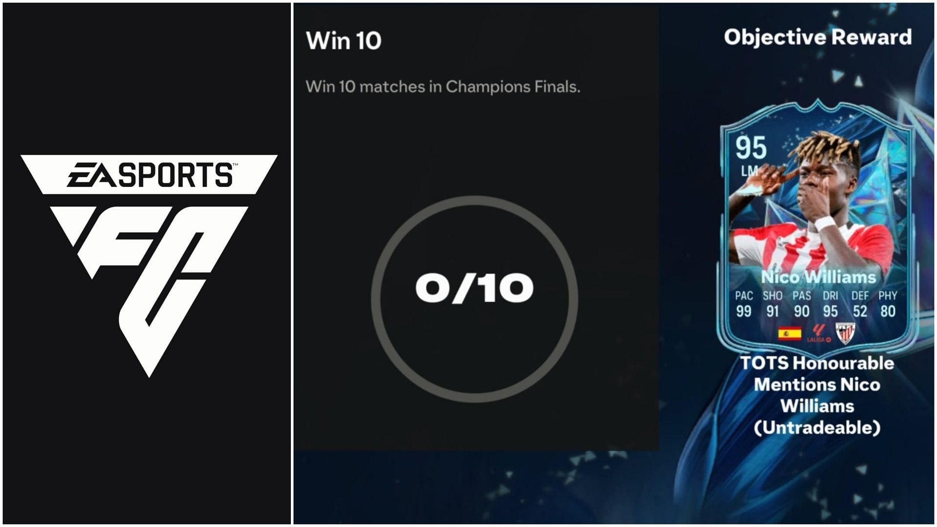 Как открыть предмет EA FC 25 Nico Williams TOTS Honourable Mentions бесплатно?