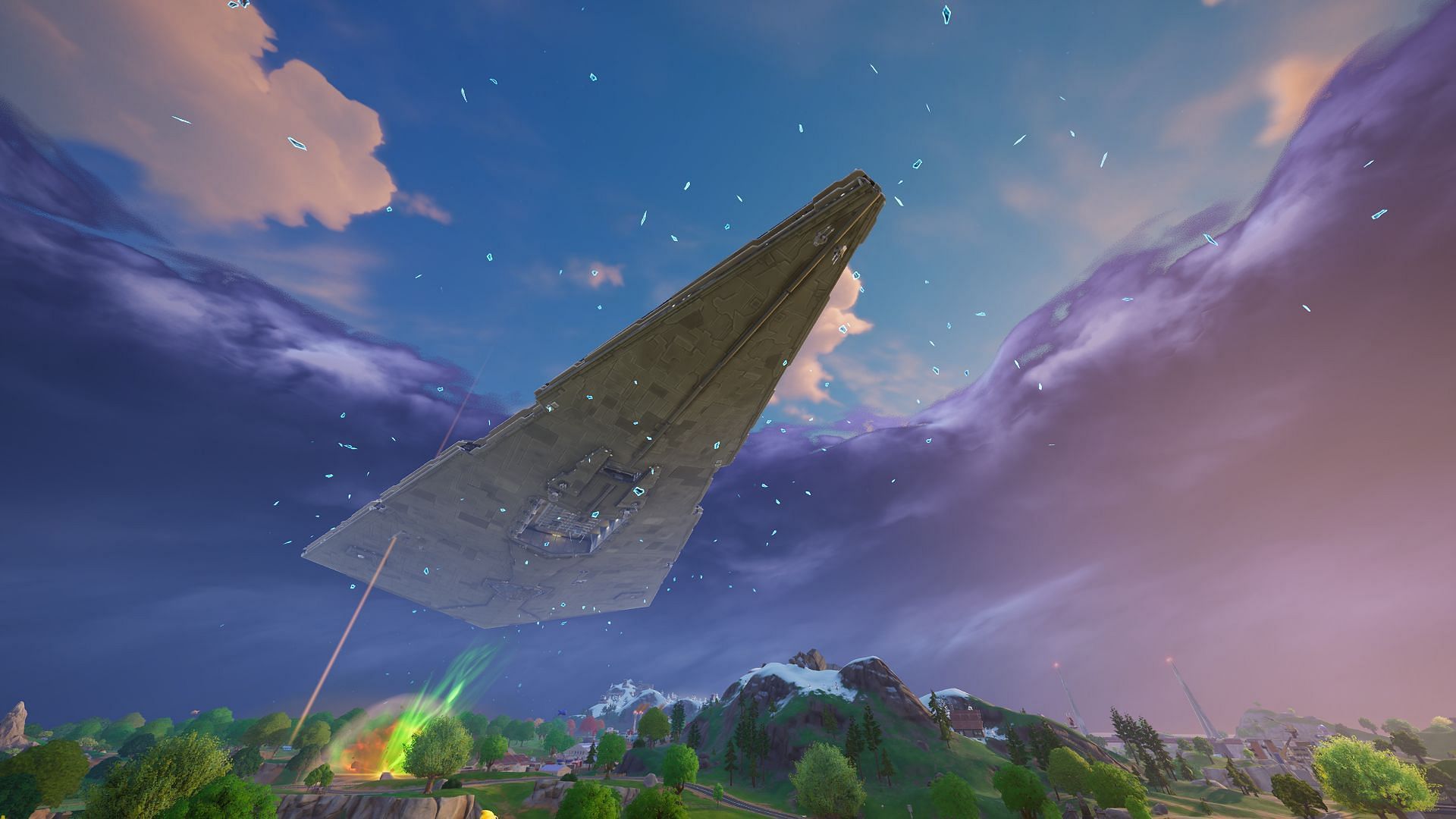 Как управлять Star Destroyer в Fortnite Chapter 6 Season 3