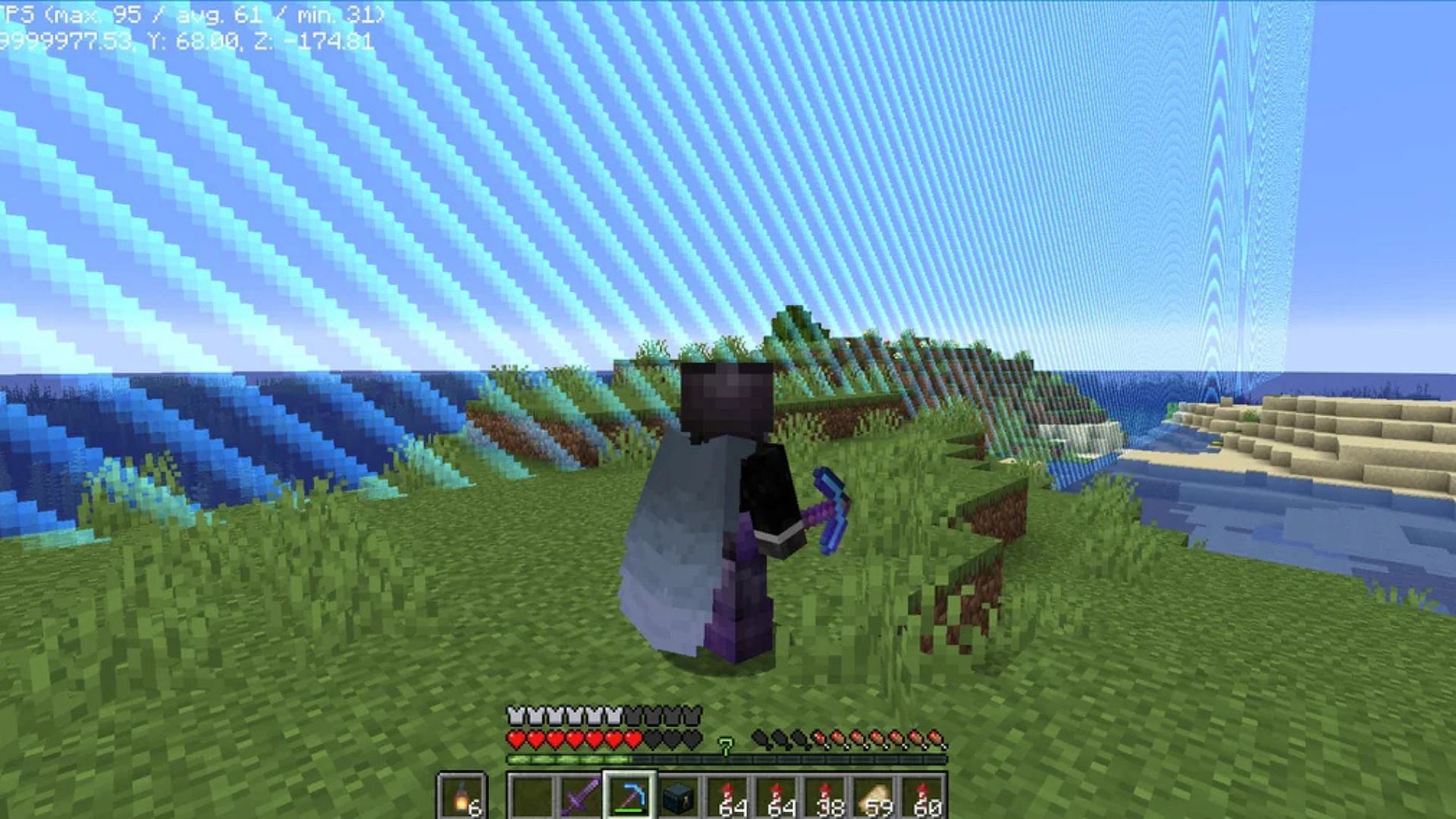 Игрок в Minecraft потратил пять дней, чтобы добраться до края мира, и понял, что это было напрасно