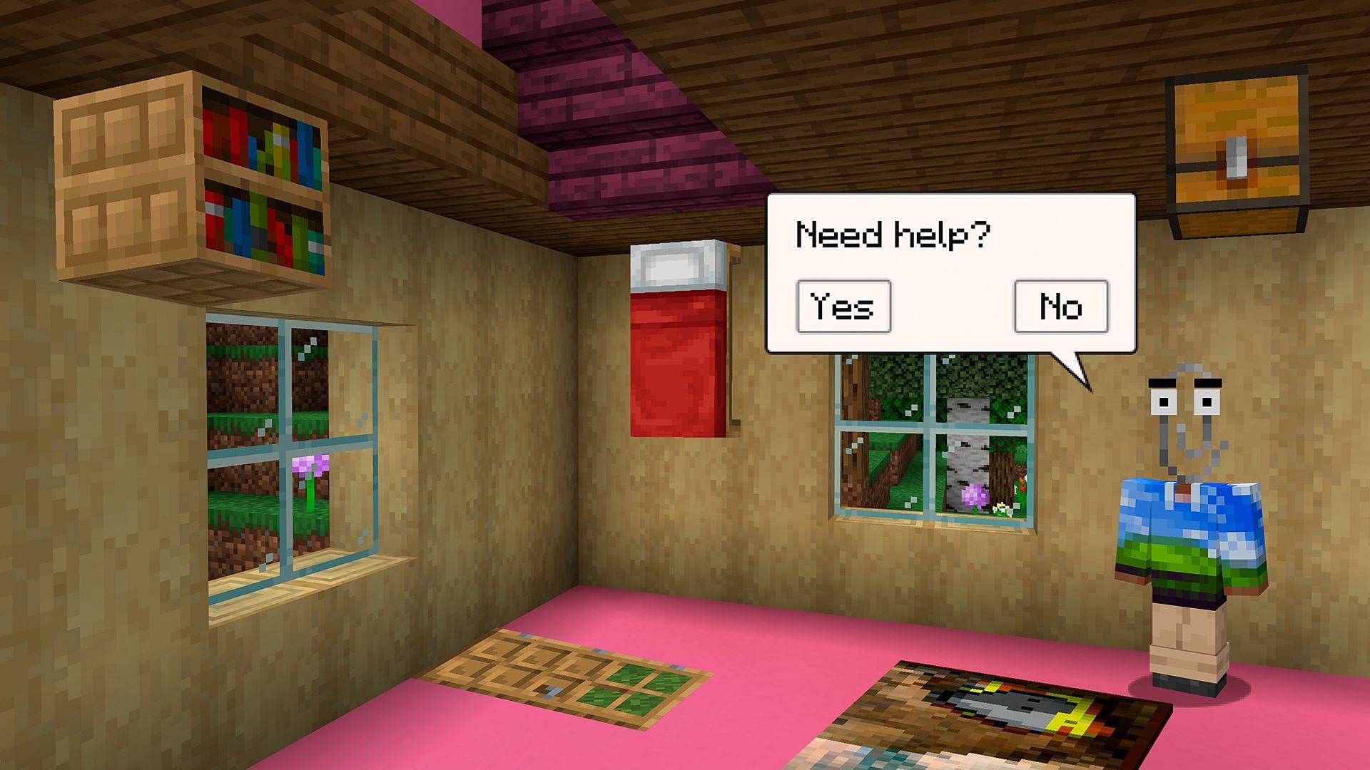 Minecraft announces free creator items in celebration of Microsoft’s 50th anniversary.
