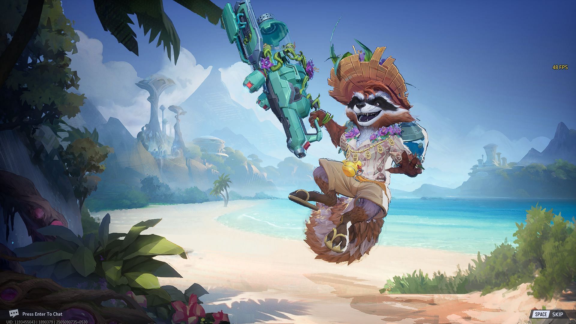 Как разблокировать Sunshine Rocket Raccoon skin в Marvel Rivals