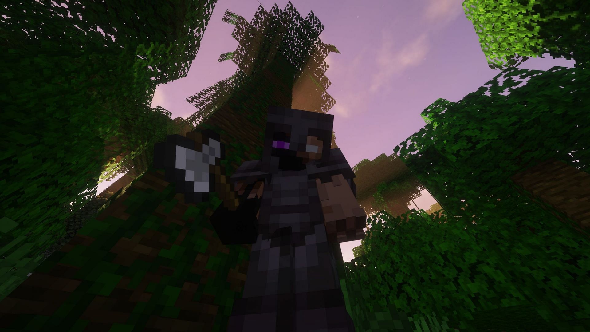 Этот мод для Minecraft упрощает срубку деревьев