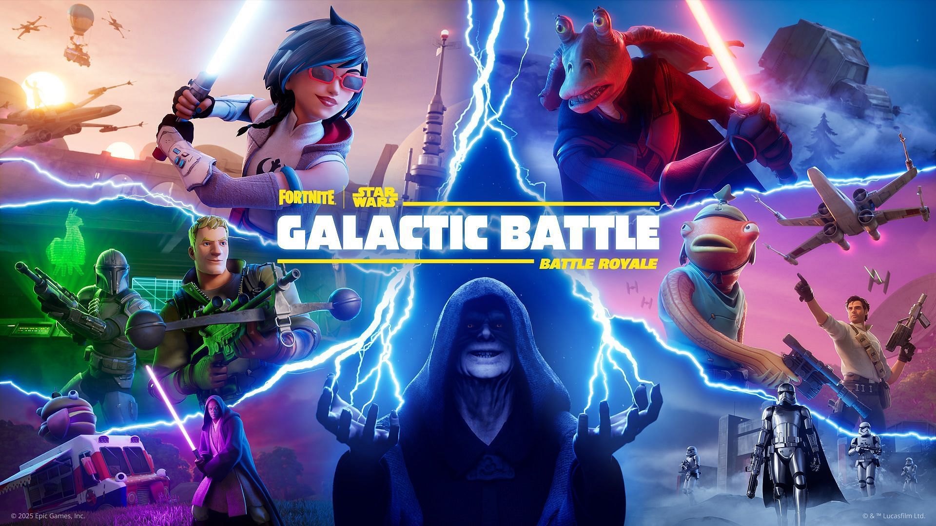 Заметки о ранних патчах Fortnite Глава 6 Сезон 3 (обновление v35.00): Световые мечи, новые локации, скины Галактического боевого пропуска и многое другое