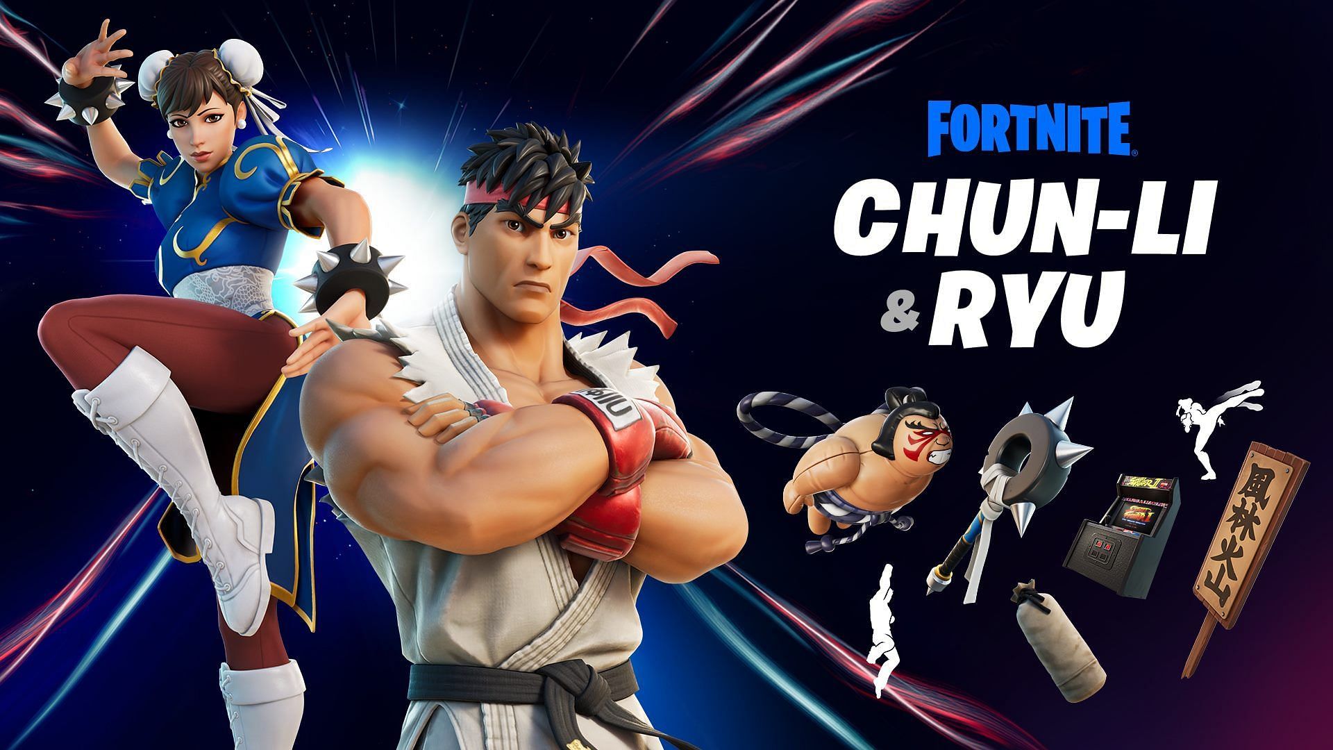Утечка из Fortnite Item Shop (29 мая 2025 года) почти подтверждает возвращение коллабораций Street Fighter и Tron