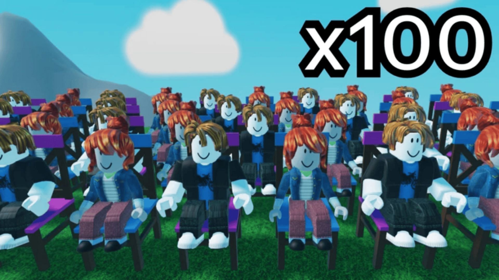 Как играть в 100 Players Musical Chairs