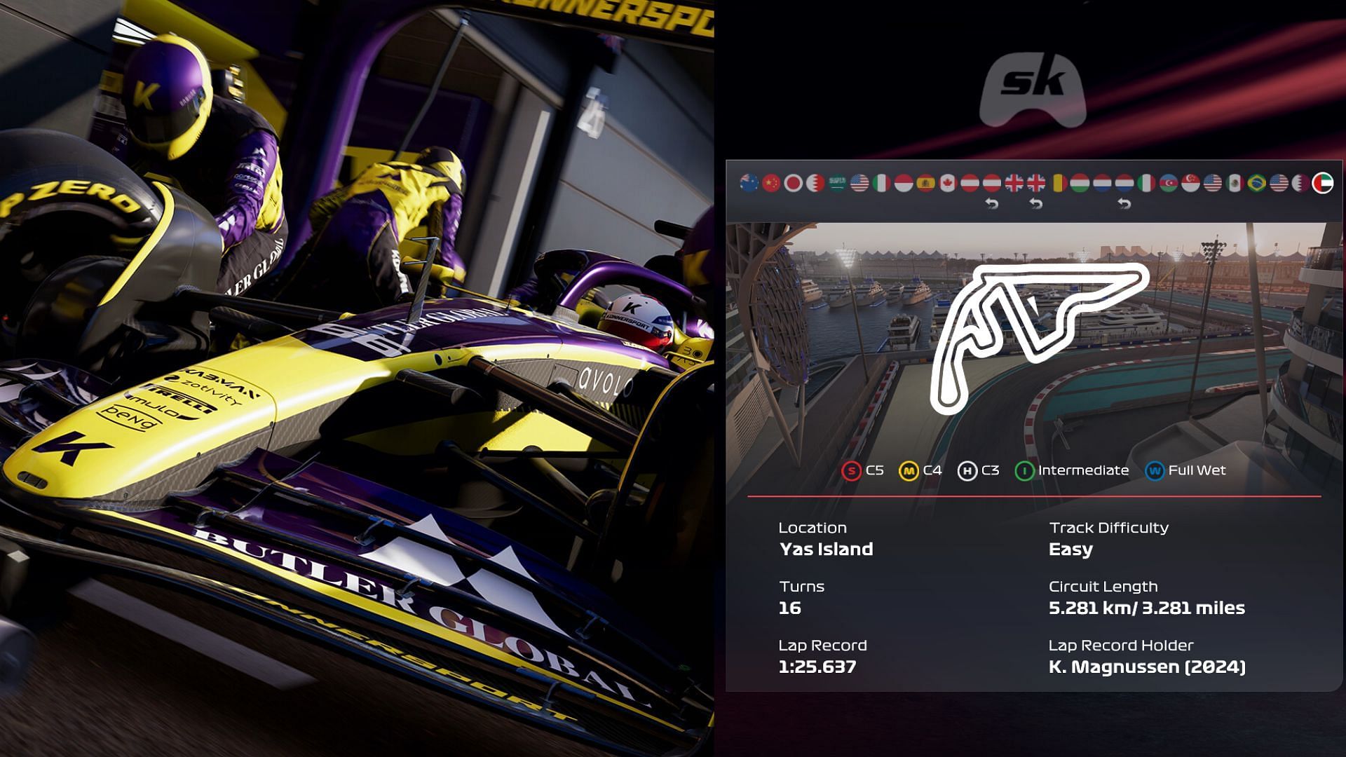 Лучший сетап для Yas Marina Circuit в F1 25 на Abu Dhabi GP