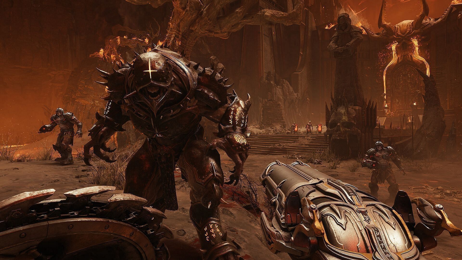 Как разблокировать все оружия в Doom The Dark Ages