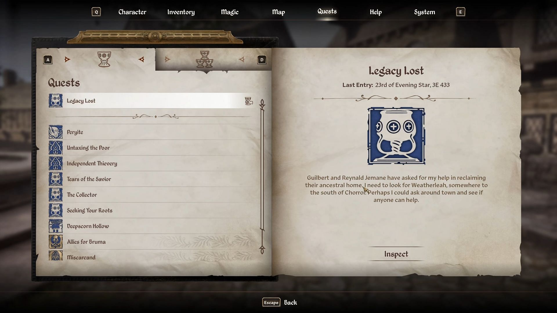 Oblivion Remastered руководство: Как завершить побочную квест Legacy Lost