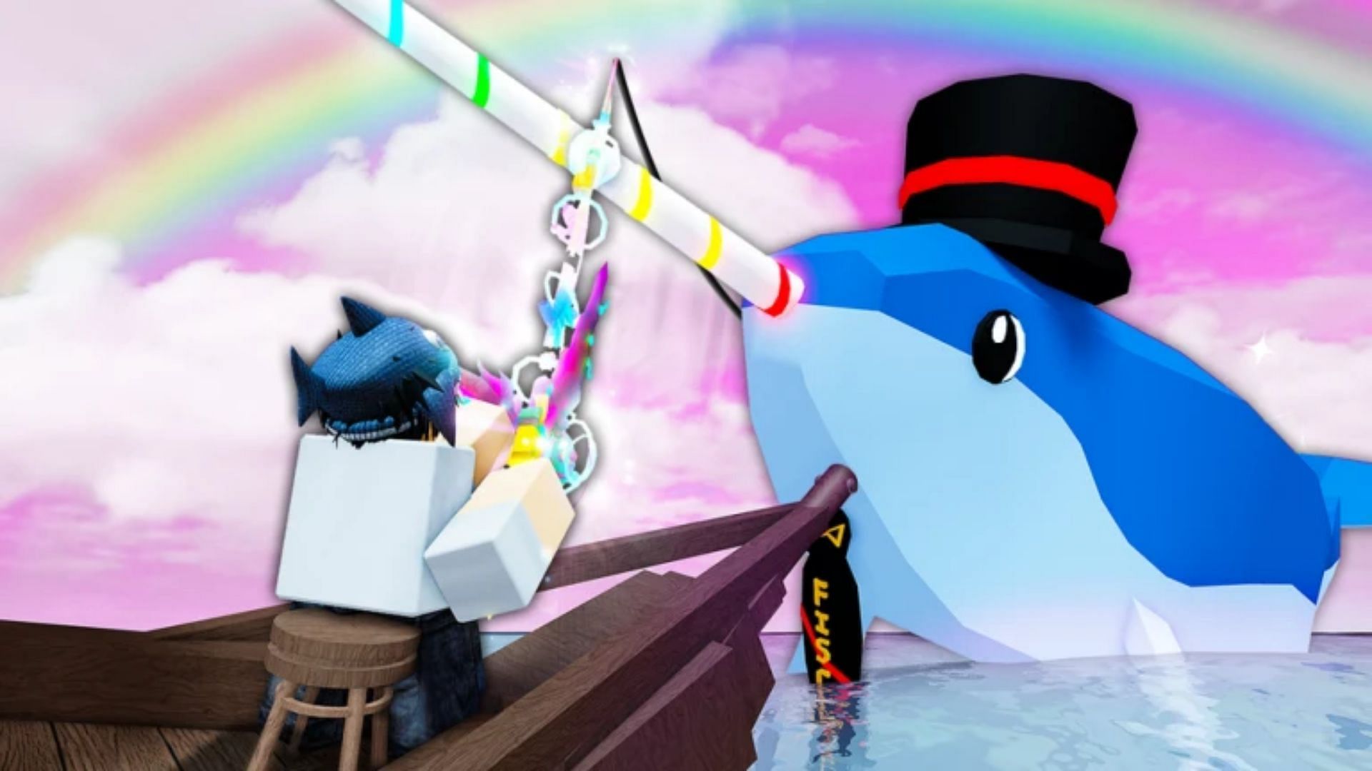 Как поймать Narwhal в Fisch