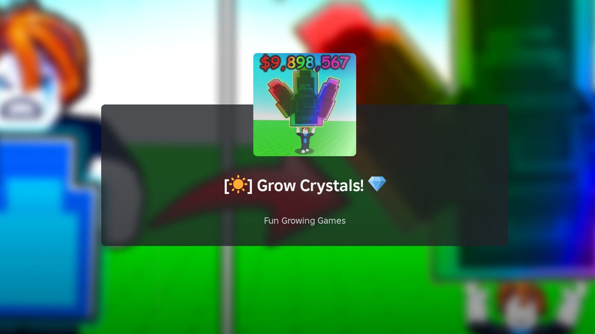 Grow Crystals коды (Май 2025)