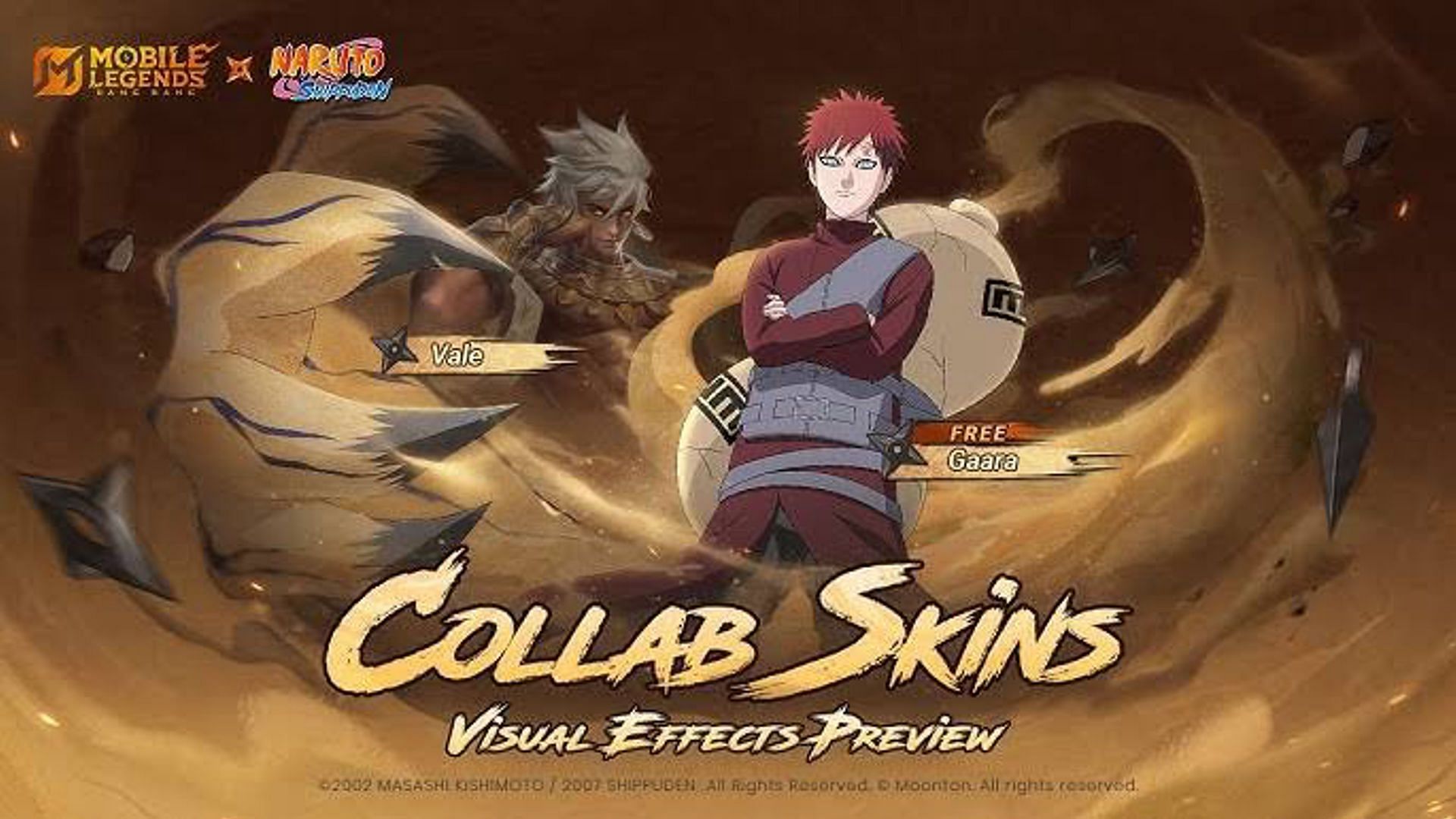 Mobile Legends Bang Bang x Naruto коллаборация: Как получить skin Гаары в MLBB бесплатно