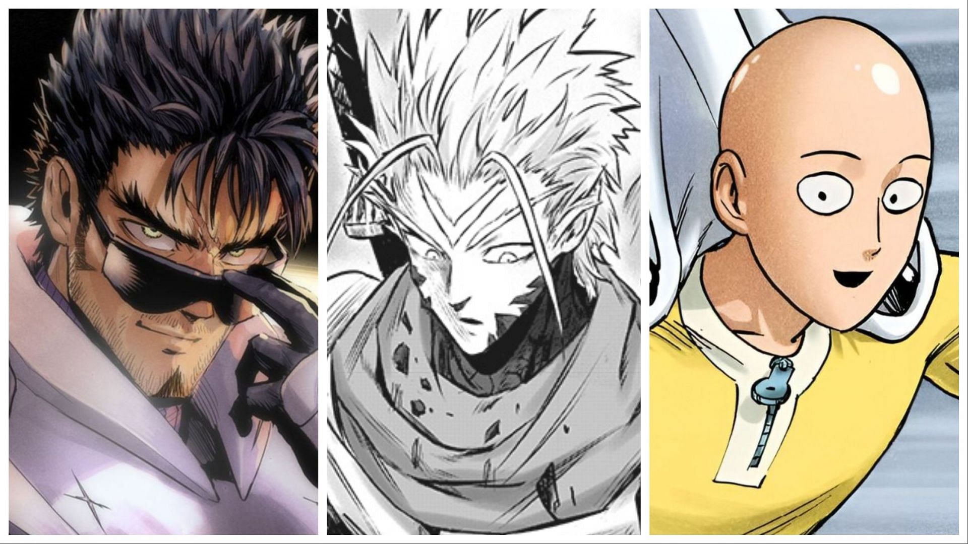 One Punch Man chapter 203 redraw: Blast и Empty Void воссоединяются, пока Tenninto следуют за Saitama