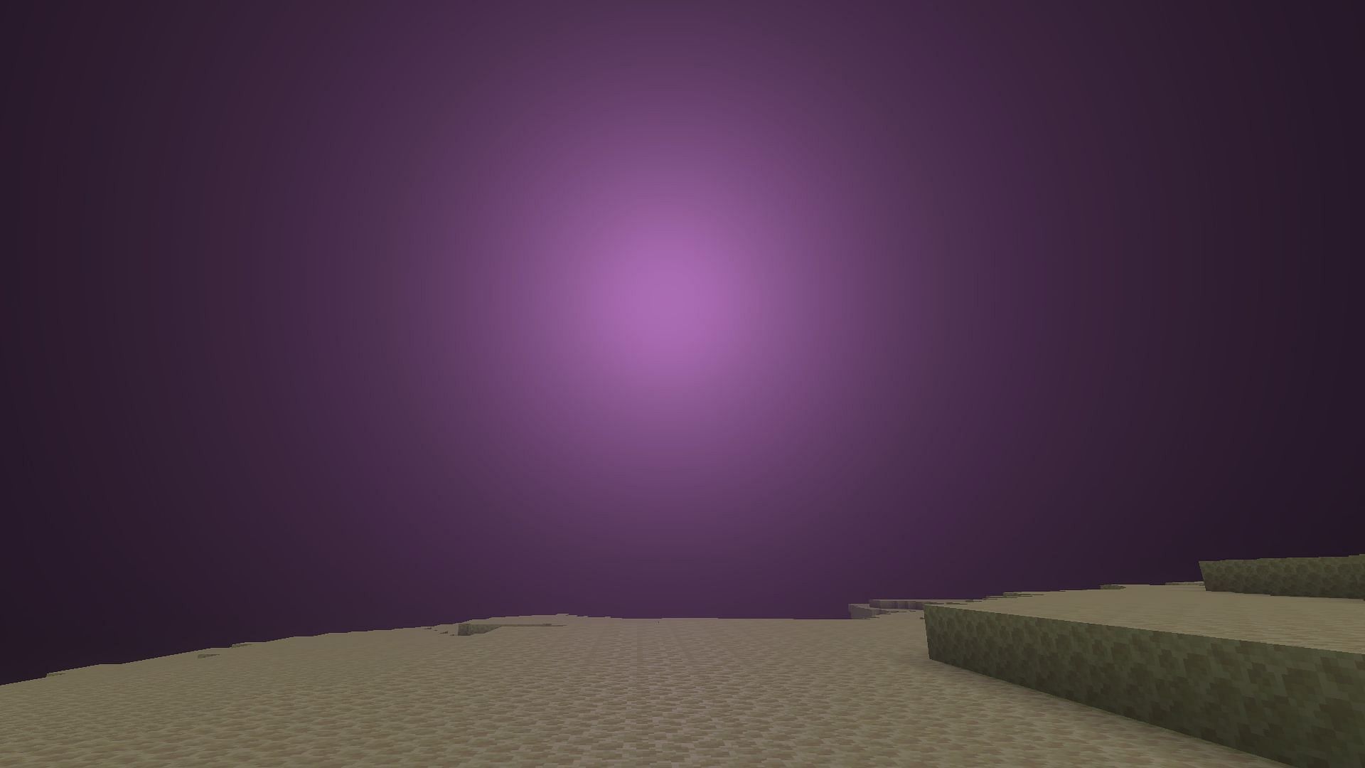 Странный эффект в End в Vibrant Visuals может намекать на обновление End в Minecraft в будущем