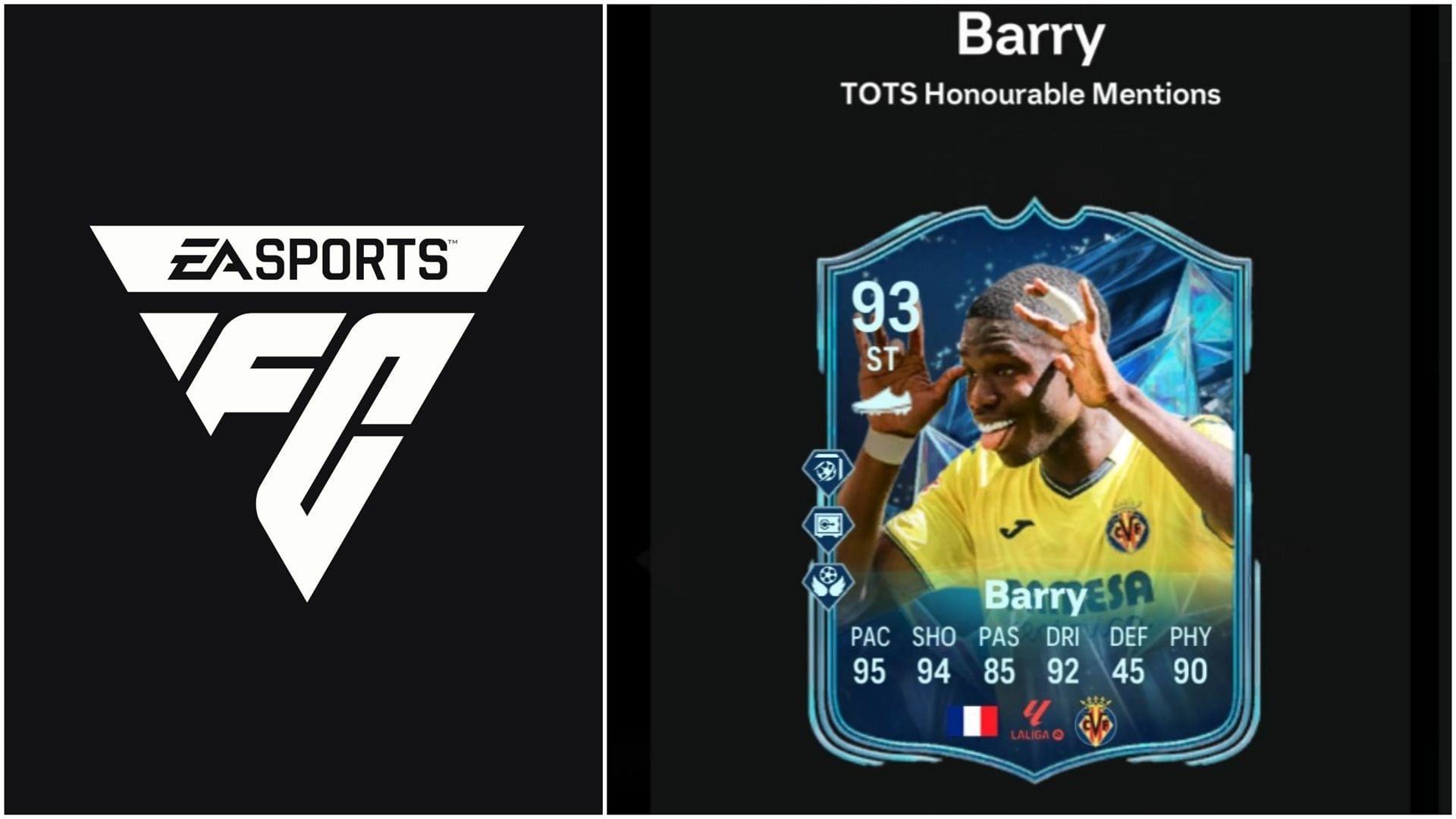 EA FC 25 Thierno Barry TOTS Honourable Mentions SBC: Все задания и самые дешёвые решения