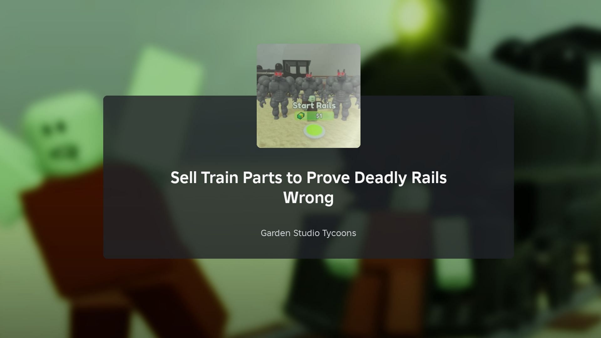 Продавай детали поездов, чтобы доказать неправильные коды Deadly Rails (май 2025)
