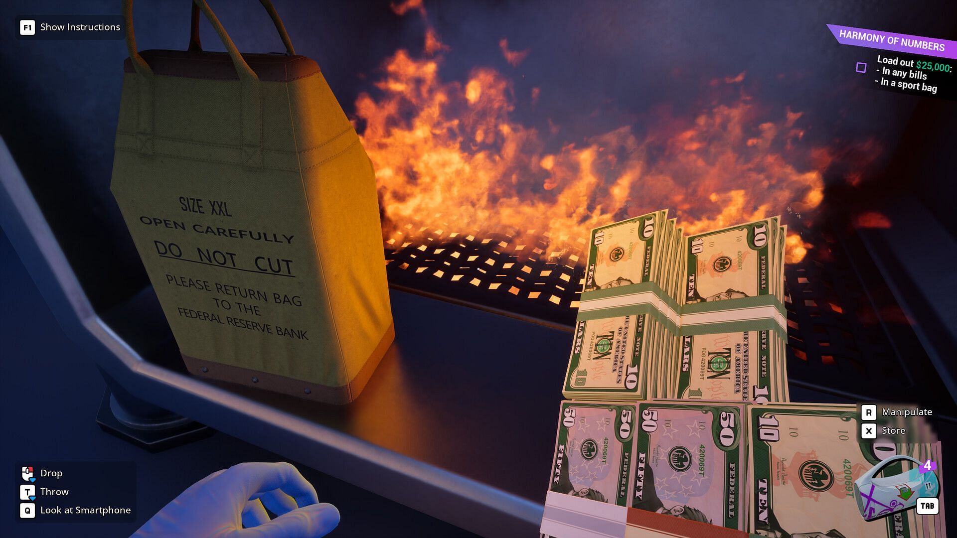 Cash Cleaner Simulator: Как сжигать мусор