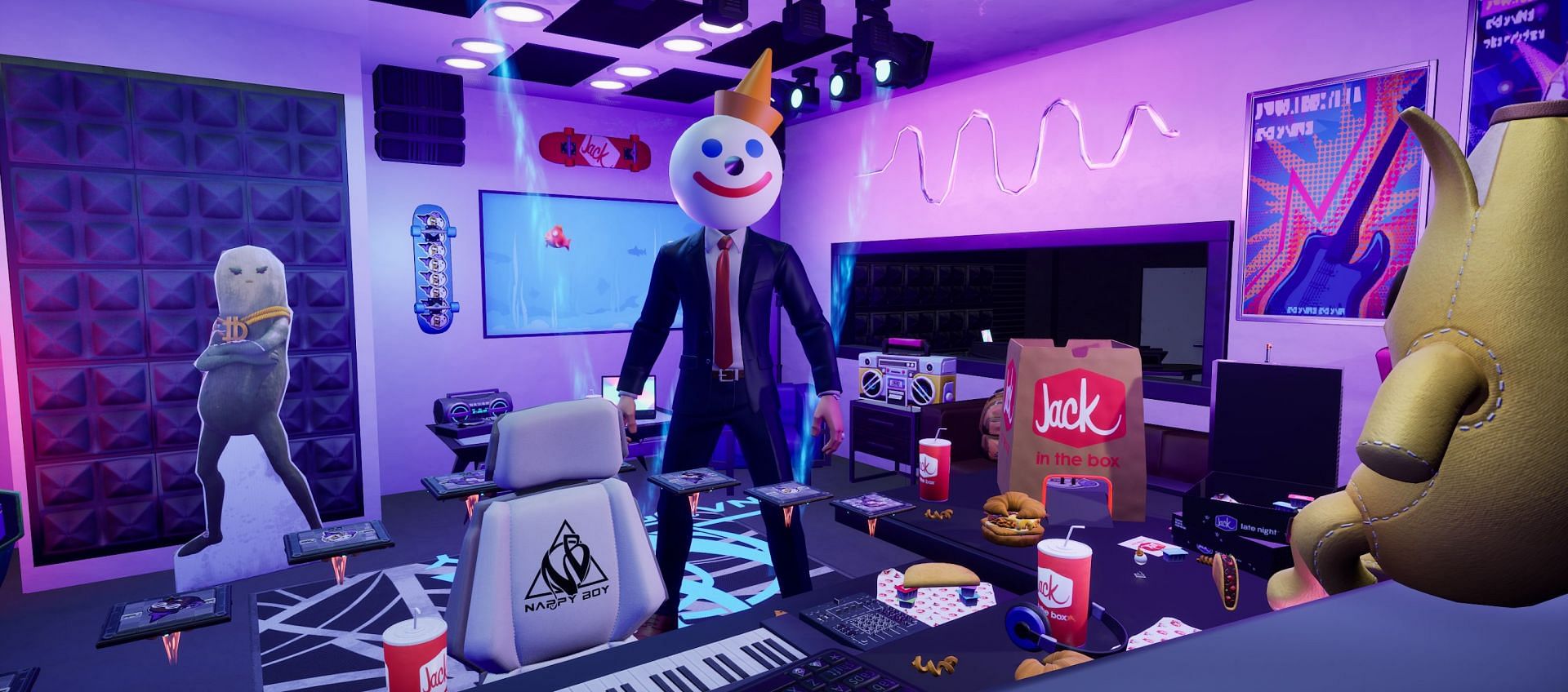 Jack in the Box анонсирует сотрудничество с T-Pain в Fortnite
