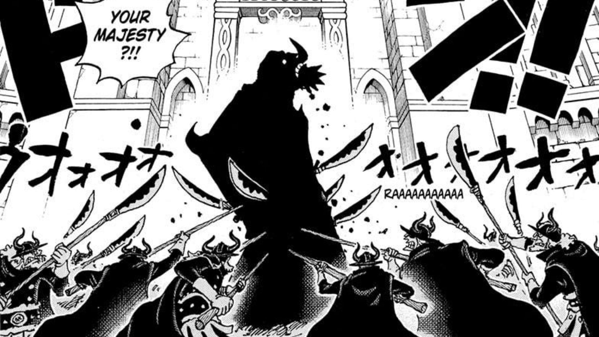 One Piece chapter 1153: Прошлое короля Харальда открывает историю Эльбафа и испытания Локи