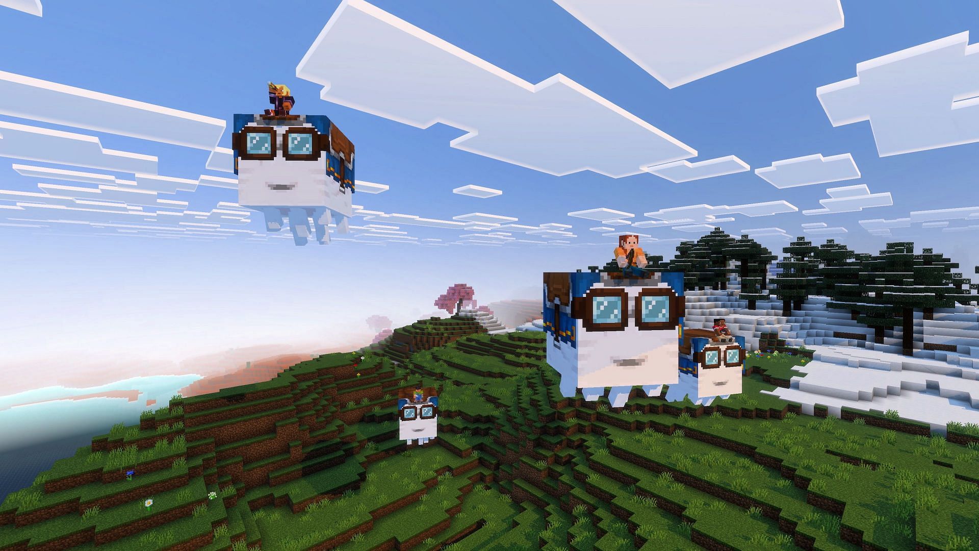Руководство по подготовке к выходу игры Minecraft Chase the Skies