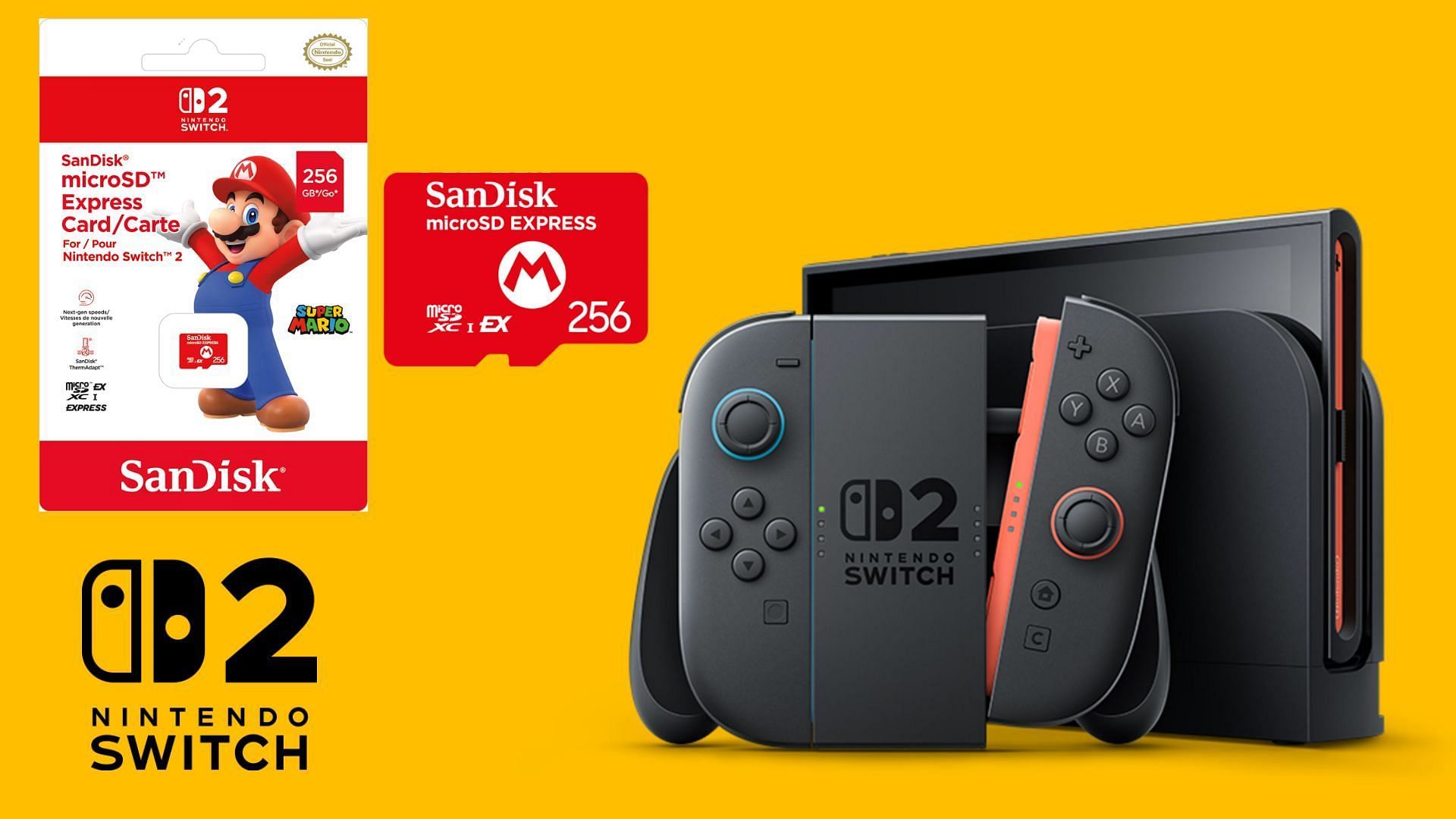 Достаточно ли внутреннего хранилища Nintendo Switch 2? Обязательна ли карта microSD Express?